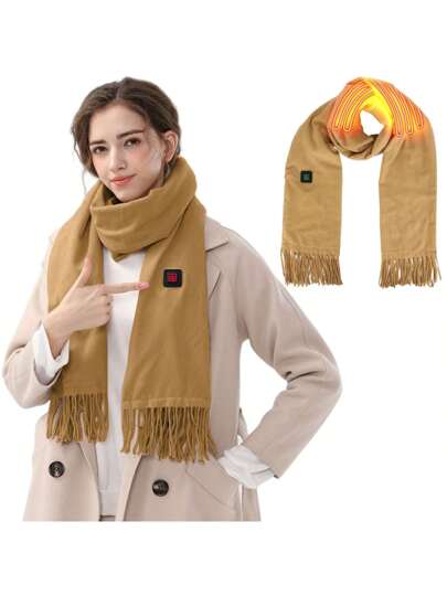 USB Heated Scarf — Three Heat Settings
