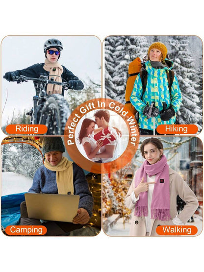 USB Heated Scarf — Three Heat Settings