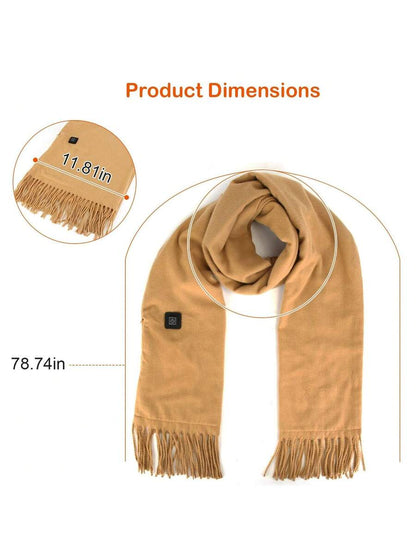 USB Heated Scarf — Three Heat Settings