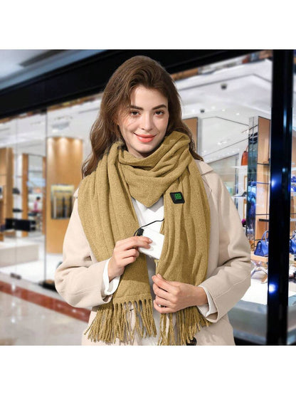 USB Heated Scarf — Three Heat Settings