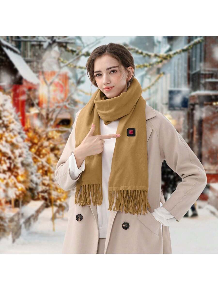 USB Heated Scarf — Three Heat Settings