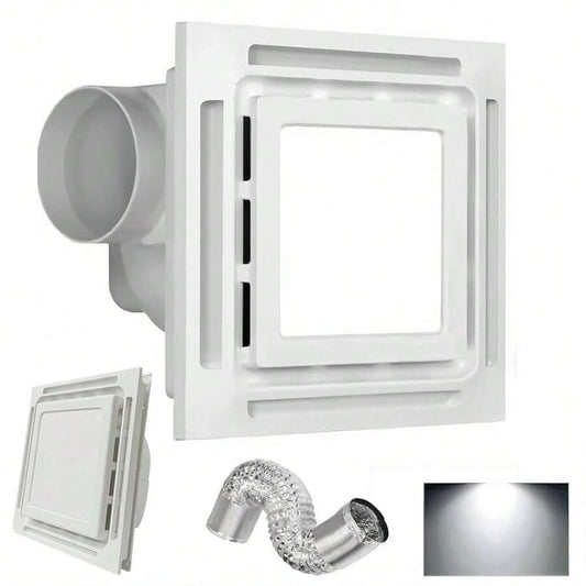 Bathroom Exhaust Fan with LED Light