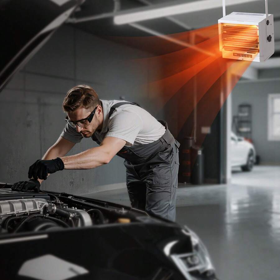 240 V Garage Heater — Wall or Ceiling Mount