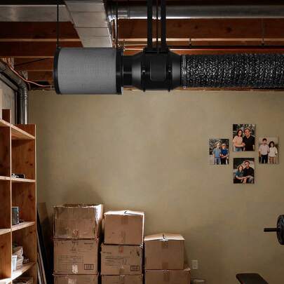 Inline Duct Fan — Size & Kit Options