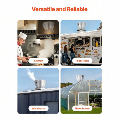 Commercial Roof Exhaust Fan — Model Options