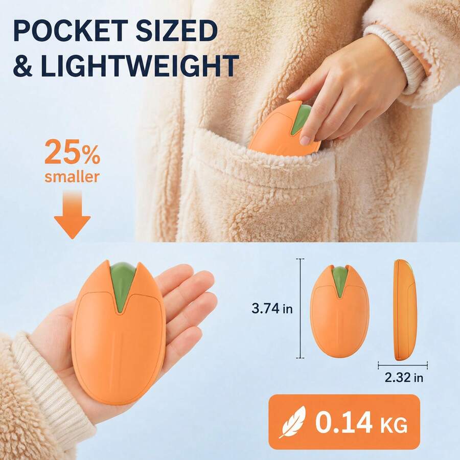 Rechargeable Hand Warmers — Pair