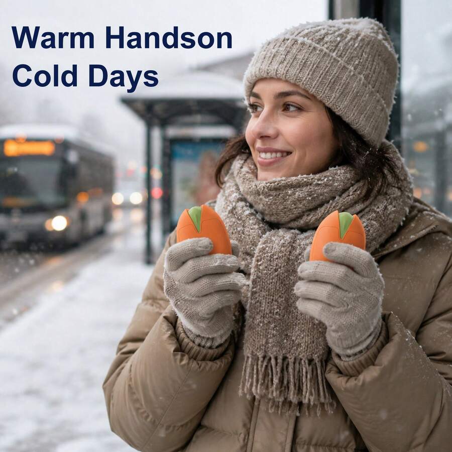 Rechargeable Hand Warmers — Pair