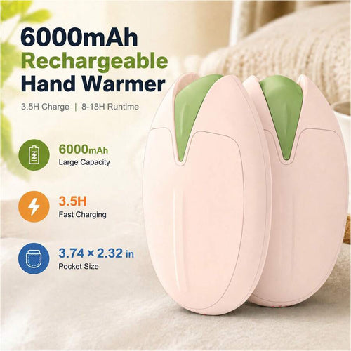 Rechargeable Hand Warmers — Pair